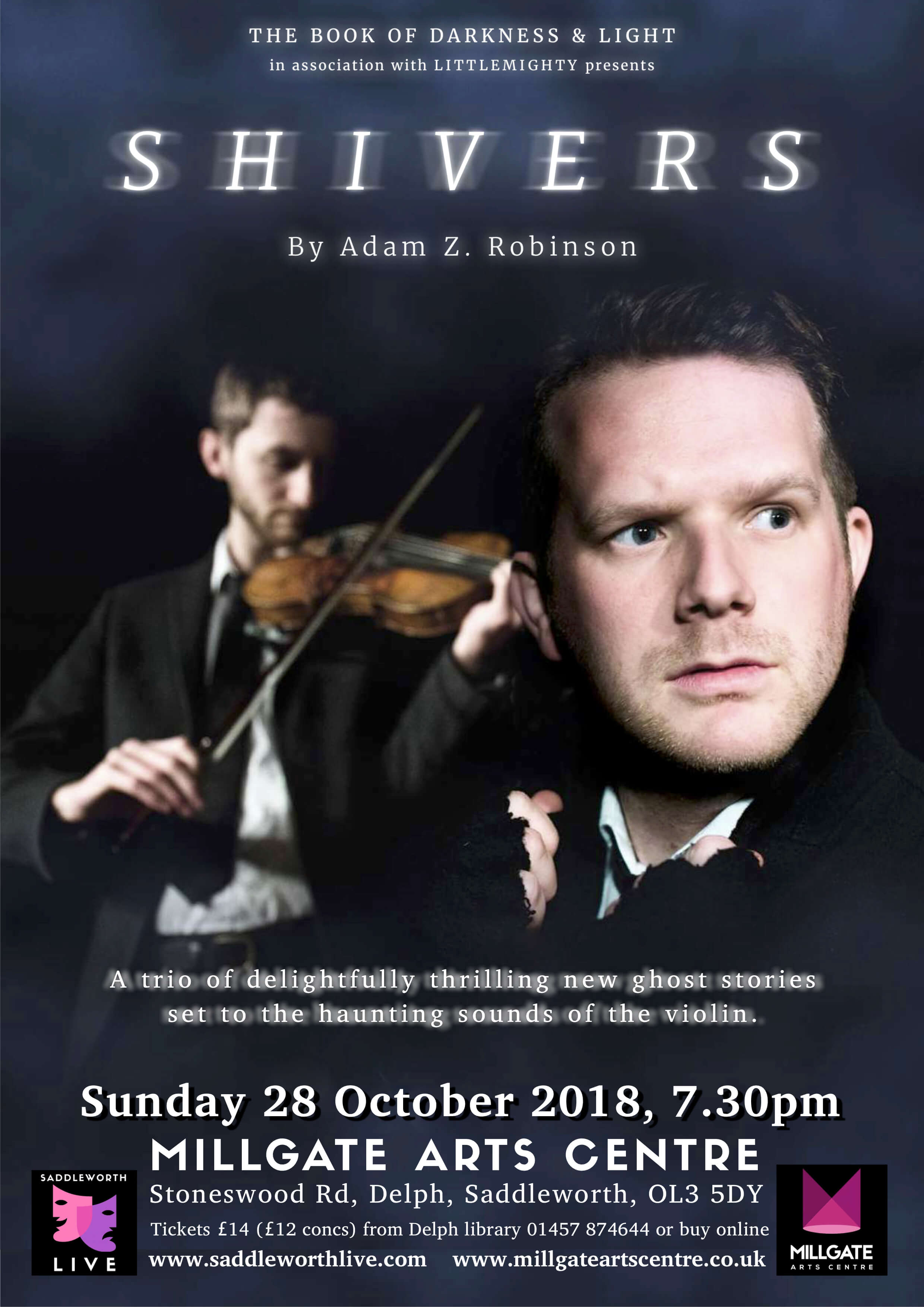 Shivers Stories From The Book Of Darkness And Light At Saddleworth