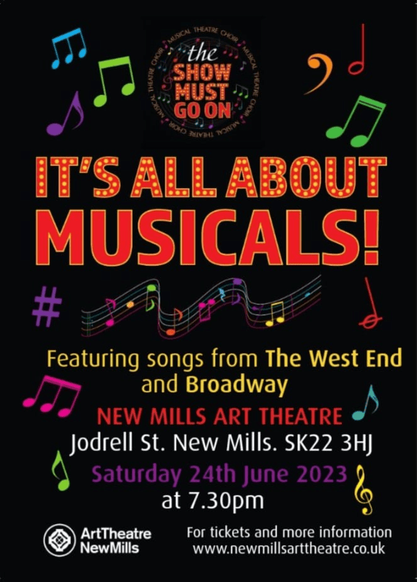 It's All About Musicals! at New Mills Art Theatre event