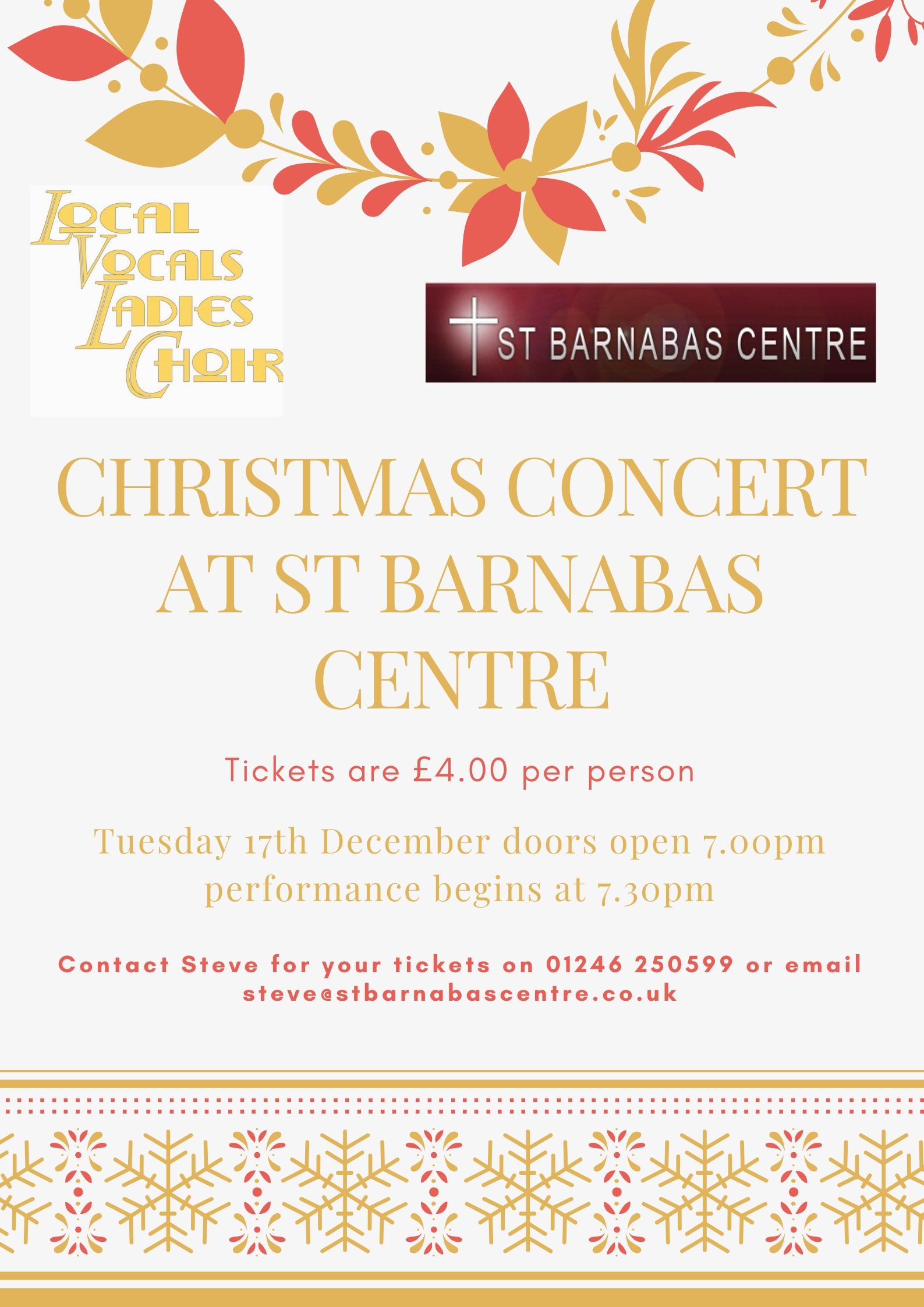 Vocal christmas concert