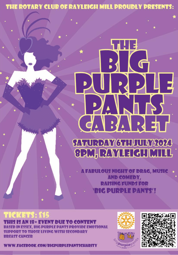 The Big Purple Pants Cabaret at The Mill Hall Arts & Events Centre