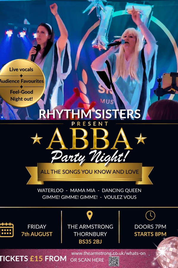 Abba Party Night with The Rhythm Sisters