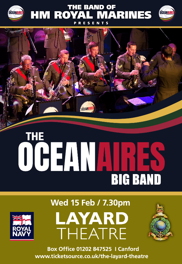 THE OCEANAIRES BIG BAND The Band Of HM Royal Marines At The Layard the-oceanaires-big-band-the-band-of-hm-royal-marines-at-the-layard
