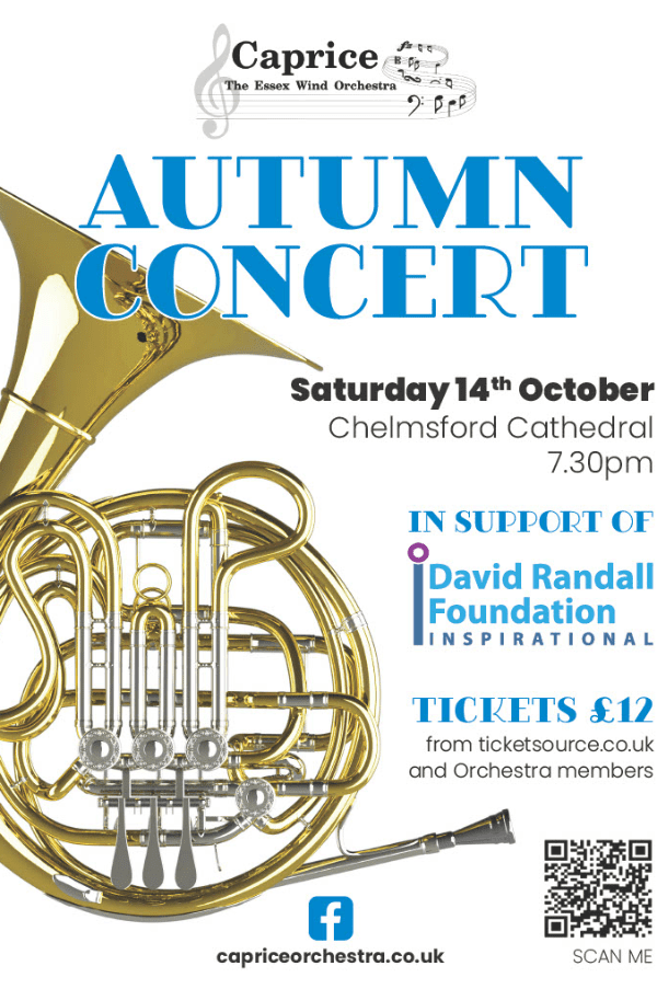 Caprice the Essex Wind Orchestra Autumn Comcert at Chelmsford Cathedral