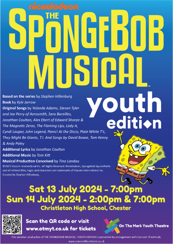 The SpongeBob Musical (Youth Edition) at Christleton Academy event ...