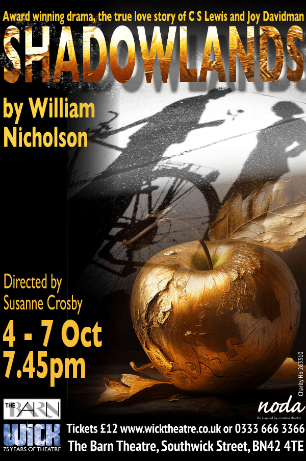 Shadowlands at Barn Theatre, Southwick BN42 4TE event tickets from ...