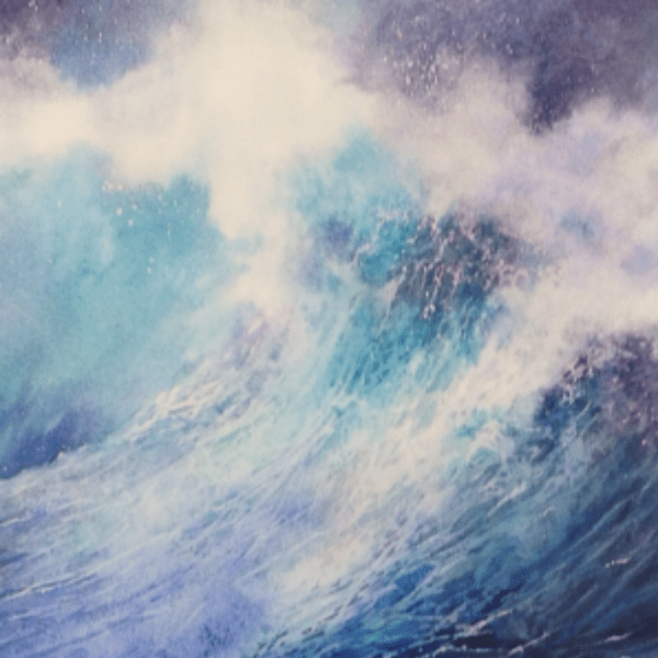 Painting the Energy of the Ocean with Ruth Clayton
