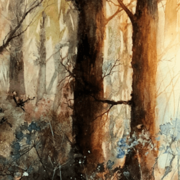 Painting the Atmosphere of Autumn with Ruth Clayton