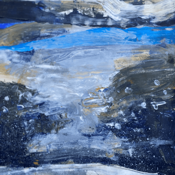 Wintery Abstract Landscapes in Acrylics. with Catherine Macdiarmid
