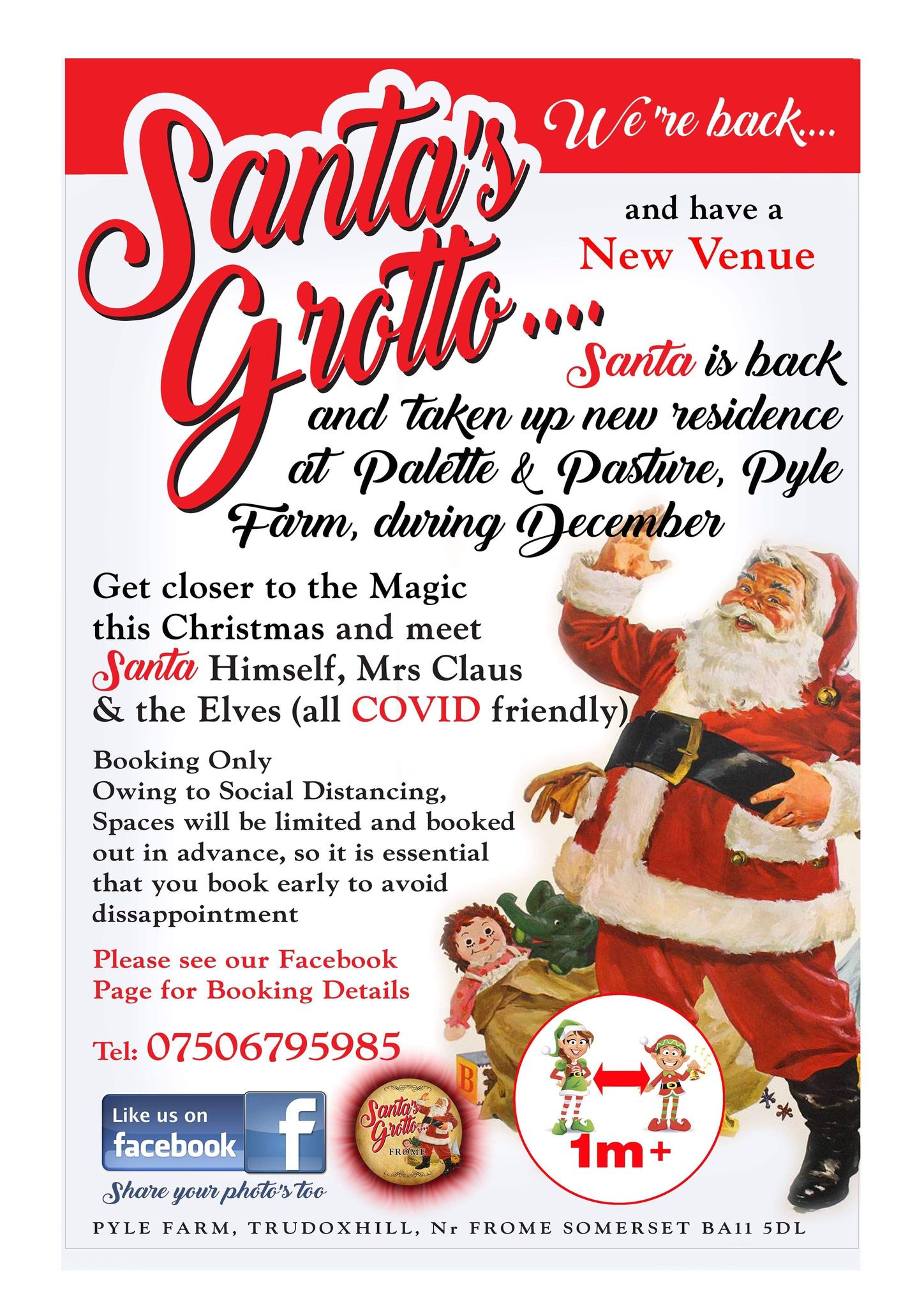 Santa's Grotto Frome at Santa's Grotto Frome event tickets from