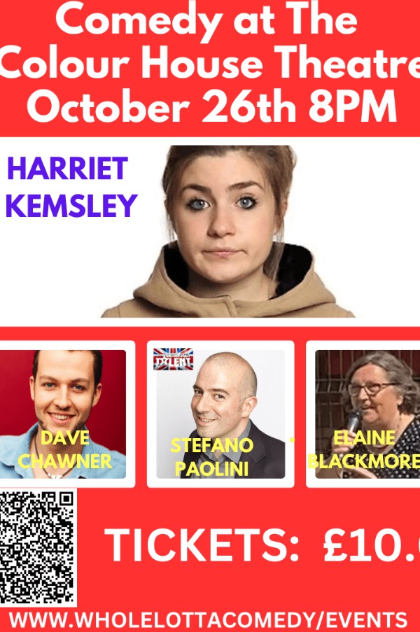 Harriet Kemsley At The Colour House Theatre At The Colour House Theatre 