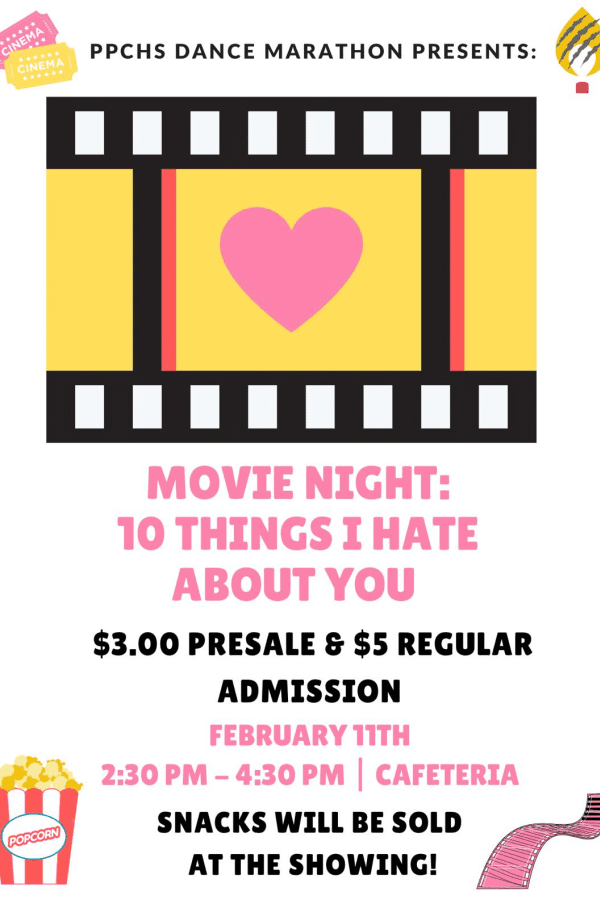 PPCS DM Valentine s Day Movie Night 10 Things I Hate About You At 