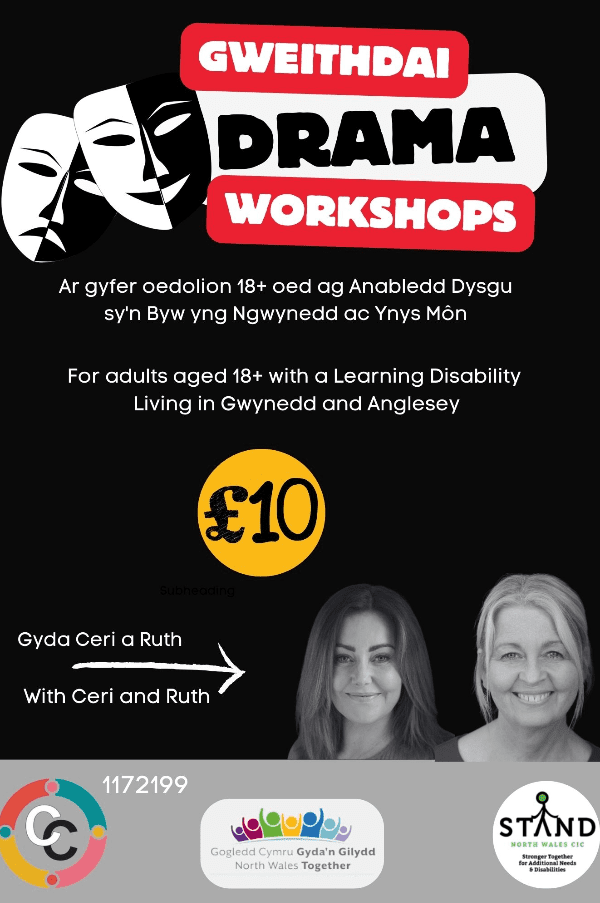 Adults (16+) Drama workshops/ Oedolion (16+) Gweithdai drama at Bala ...