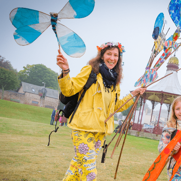 Workshop - Giant Beastie Puppet making with Amy Neville Photo