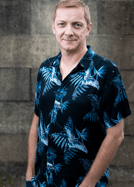 Wine and Crime - Doug Johnstone Photo