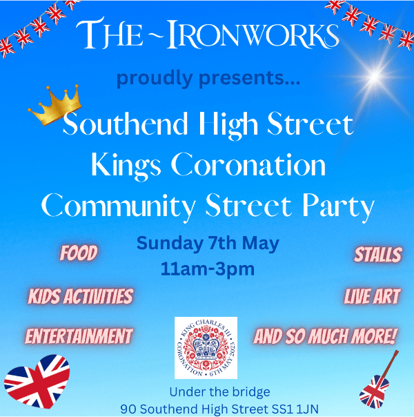 southend-high-street-kings-coronation-community-party-food-setting-one