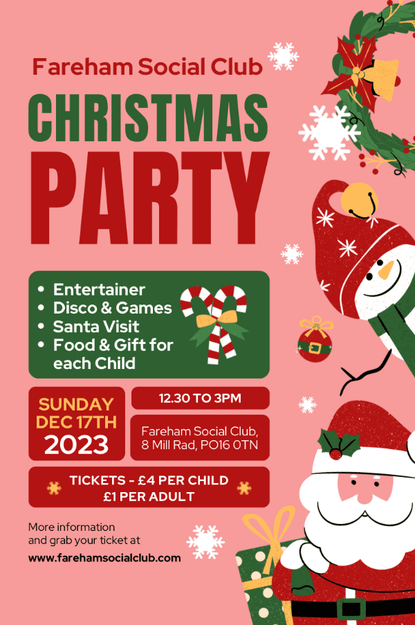 Christmas party nights fareham