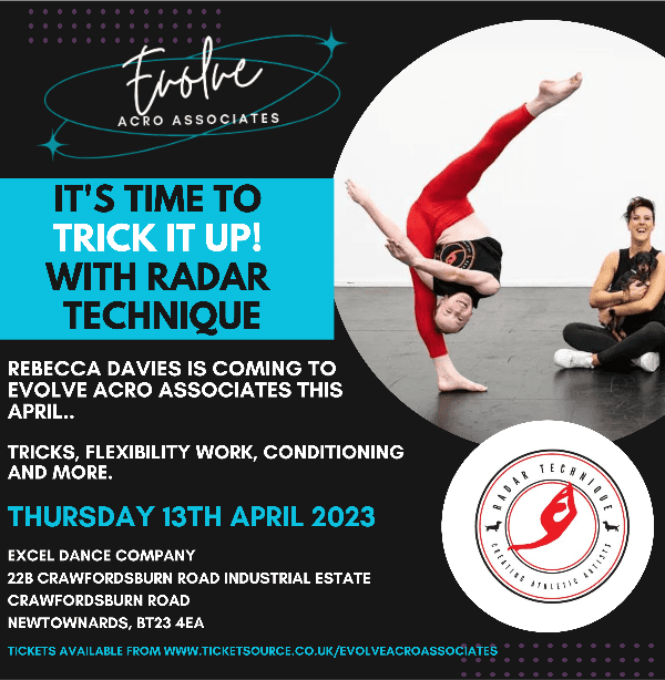 Radar Technique (Rebecca Davies) Trick it Up! (11 years+) at Excel