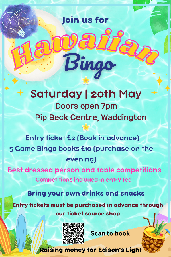 Hawaiian night bingo at The Pip Beck Centre event tickets from TicketSource