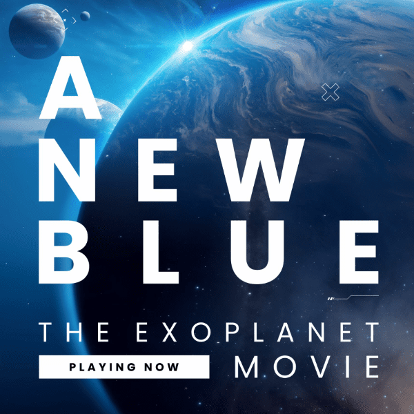 Poster thumbnail for the show A New Blue – The Exoplanet Movie