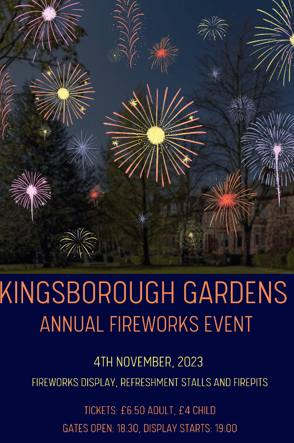 Kingsborough Gardens Fireworks Event at KINGSBOROUGH GARDENS Community